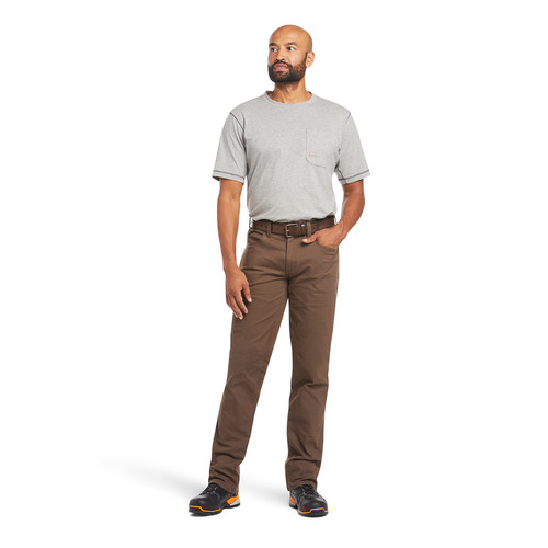 ARIAT MNS REBAR M4 DURASTRETCH MADE TOUGH PANT WREN