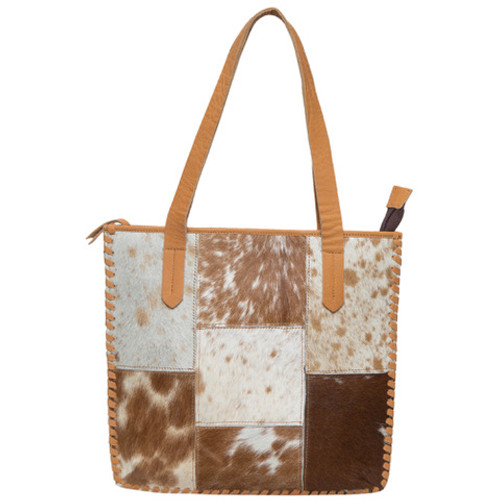 Patchwork Cowhide Bag – AB01