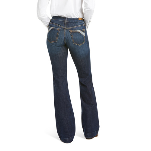 ARIAT WMS TROUSER PERFECT RISE WIDE LEG MIA RASCAL