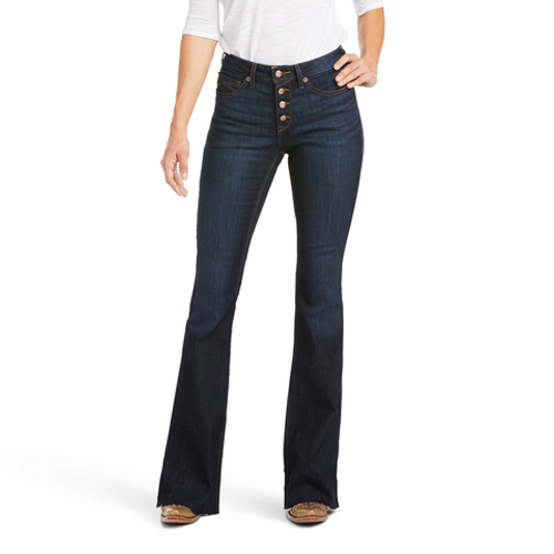 ARIAT WOMENS REAL HIGH RISE FLARE OPHELIA NASHVILLE