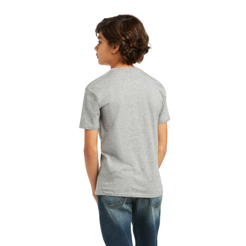 ARIAT BYS ARIAT BLENDS T-SHIRT ATHLETIC HEATHER