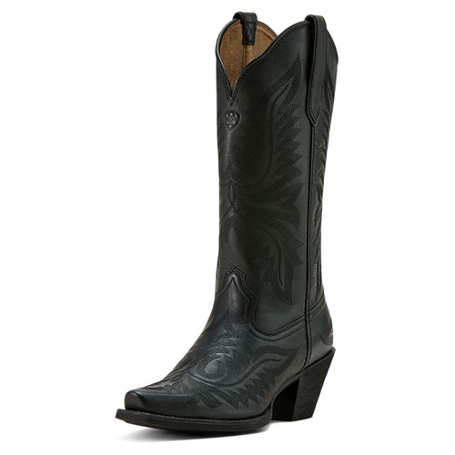 ARIAT WMS ROUND UP COLLINS SUPPLE BLACK