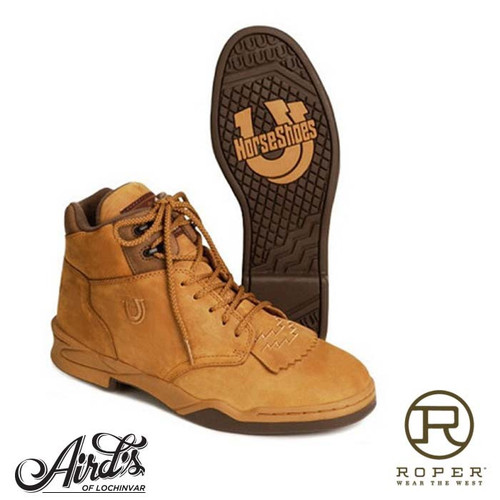 Roper Mens Kiltie Horseshoe Boots