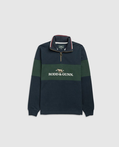 RODD & GUNN FORESTERS PEAK SWEAT - ECLIPSE