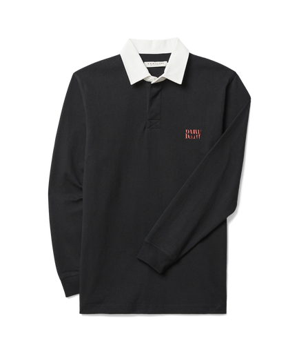 R.M.Williams Branded Rugby Black