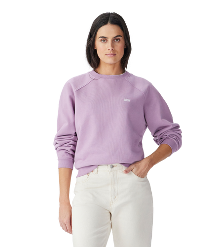 RMW HERITAGE EASY CREW JUMPER LILAC