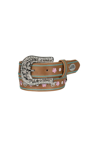 PURE WESTERN ISABELLA KIDS BELT- TAN