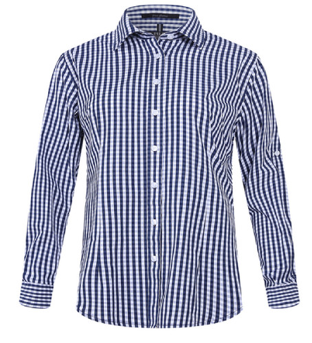 PILBARA WOMENS CHECK LS SHIRT
