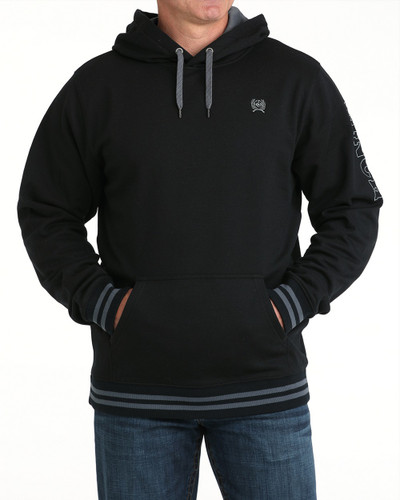 CINCH HOODIE MWK1206033- BLACK