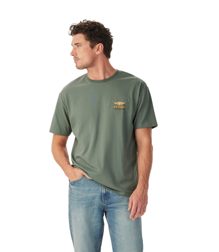 R.M.Williams Percy T-Shirt Spruce Green