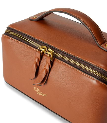 R.M.Williams Lorne Vanity Case Tan