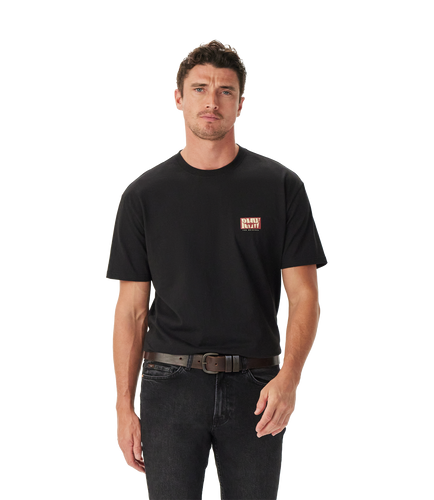 R.M.Williams Branded T-Shirt Black