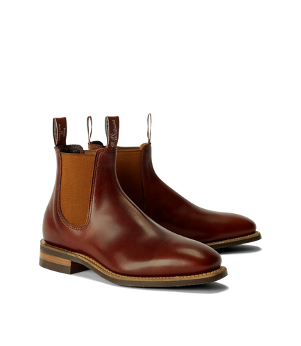 R.M.Williams Comfort Craftsman Mid Brown/Saddle G Fit