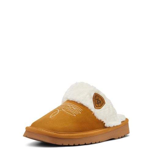 ARIAT WMS JACKIE SQUARE TOE SLIPPER -CHESTNUT