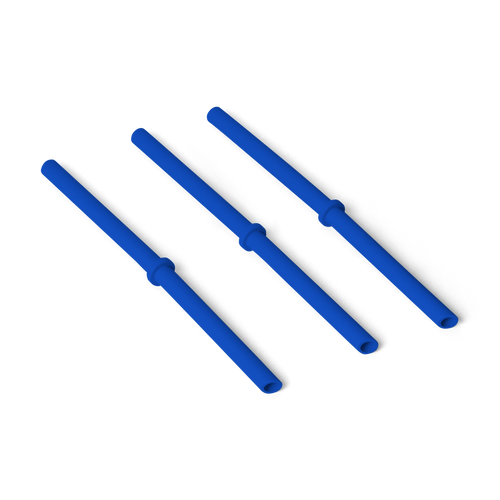 Rambler Silicone Straw Lid Small Royal Blue