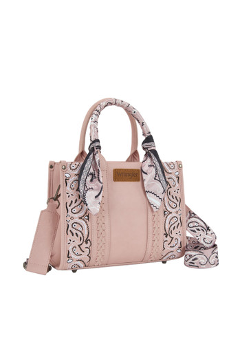 PAISLEY CROSSBODY BAG IN PINK