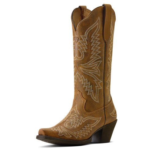 ARIAT WMNS ROUND UP COLLINS D TOE- BROWN BOMBER