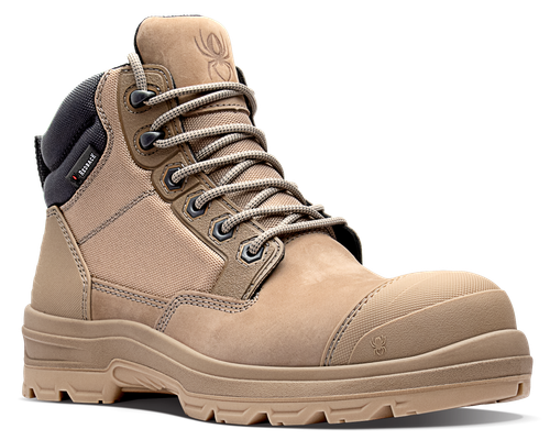 REDBACK LYNX COMPOSITE ZIP BOOTS - STONE