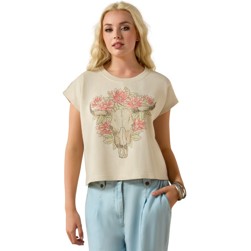 ARIAT WNS VINTAGE PULLOVER- SUMMER SAND