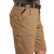 ARIAT MNS REBAR DURASTRETCH MADE TOUGH CARGO SHORT FIELD KHAKI