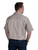Men's - Eddie Work Shirt Full button Short Sleeve in Stone