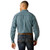 Ariat Men's Wrinkle free Gibson LS Shirt- Dark Teal