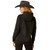 Ariat Women's Steer Stitch Hoodie- Black