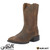 MENS ARIAT HERITAGE ROPER SQUARE TOE IN POWDER BROWN