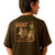 ARIAT BYS ARMADILLO ON A HALF SHELL SS TEE - DARK OLIVE