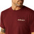 ARIAT MNS EXPLORER CLASSIC SS TEE - CRIMSON RED HEATHER