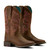 ARIAT WMS ROUND UP WIDE SQUARE TOE STRETCHFIT SASSY BROWN