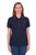 WMNS LAUREN SS POLO IN NAVY