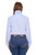 THOMAS COOK WMNS LAURA LS SHIRT- BLUE/WHITE