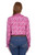 THOMAS COOK WMNS RUBY LS BLOUSE - HOT PINK