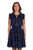 WMNS MELINDA SS DRESS IN NAVY