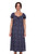 WMNS BETH SS DRESS IN NAVY