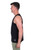 MENS DAMON SINGLET IN BLACK