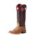 Ariat Chute Out Womens Boots Tan Croc/Crackled Teagenta