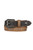 PURE WESTERN TERRENCE BELT- TAN/CHOCOLATE