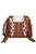 DALLAS FRINGE BAG IN COFFEE