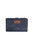 W STITCH WALLET IN NAVY