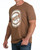 CINCH bROWN T-SHIRT MTT1690694