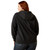 ARIAT WMS STITCHED FULL ZIP HOODIE- CHARCOAL HEATHER