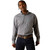 ARIAT MNS WRINKLE FREE CALEB LS SHIRT- DARK GREY