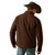 ARIAT MNS LOGO SOFTSHELL JACKET- BROWN