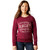 ARIAT GLS EMBLEM SWEATSHIRT BEAUJOLAIS HEATHER