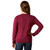 ARIAT GLS EMBLEM SWEATSHIRT BEAUJOLAIS HEATHER
