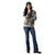 ARIAT WMS SIENNA 1/2 ZIP SWEATSHIRT MARBLE SOUTHWEST