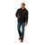 ARIAT MNS SOUTHWEST SIMPLE BUCKLE HOODIE BLACK
