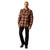 ARIAT MNS HODGES RETRO SNAP LS SHIRT BROWN